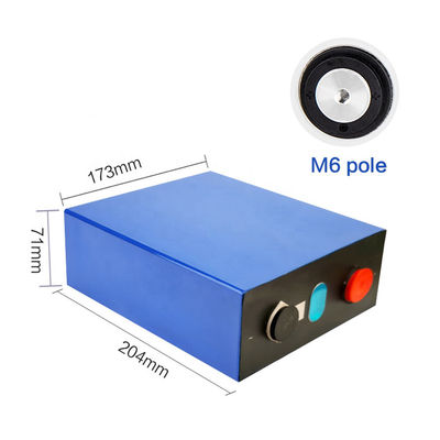 High Power 280Ah LiFePO4 Battery 3.2V Grade A 6000 Cycles Prismatic Cells